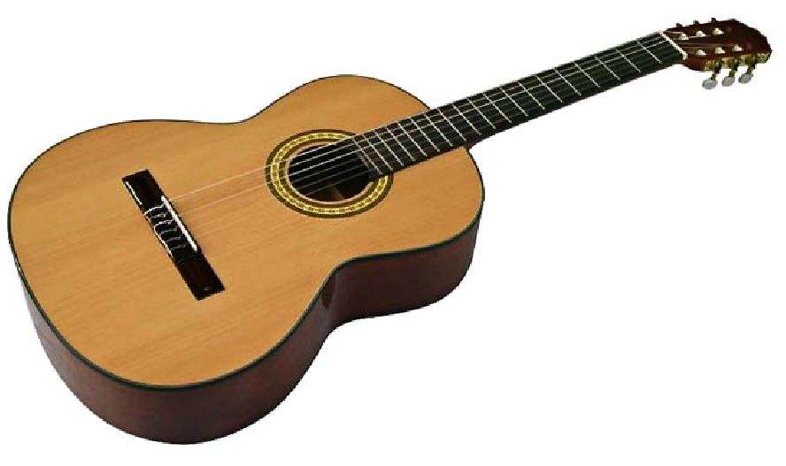 Busacca Gallery: Beautiful Old Handmade Spanish Guitar Musical Instrument